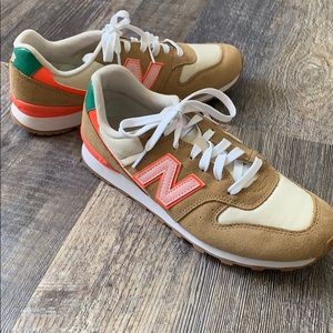New Balance x J Crew 696 running shoes